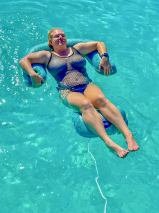 Topless in Tahiti - Busty Blonde Goes Nude in Bora Bora