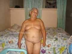 BBW chubby Granny with big boobs (02) - N