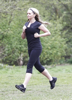 Jennifer Ellison Working Out in Liverpool - N