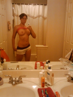 Brunette MILF Self Pics - N