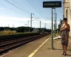 GARE DE BANNALEC (FRANCE) - N