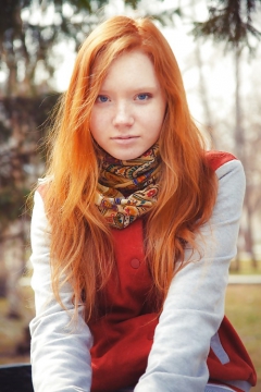 Redhead non-nude - N