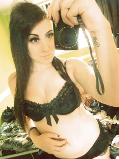 Naked hipster teen - nude selfie gallery - N