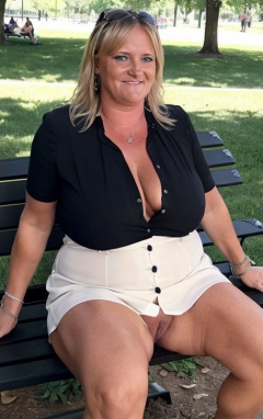 Diane Tanner a Hot Slutty Teacher Exposed in a Public Park 4 - N