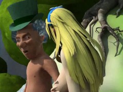 3d Alice In Wonderland Gets Fucked By The Rabbit