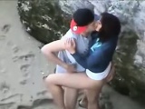 Voyeuring my horny friends on a beach