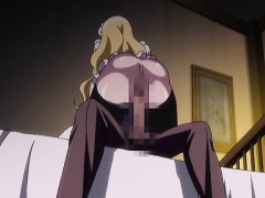 Blonde Hentai Maid With Huge Titties Rides Hard Cock