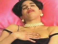 Hairy Woman Masturbates With Her Dildo