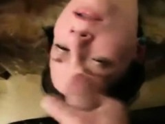 Video compilation of girls with cum covered faces