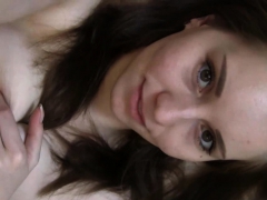 Brunette Sexy Cutie Msaturbates On This Private Video