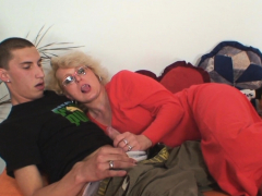He fucks wifes blonde mother inlaw