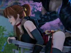 3D Kasumi from Video Game Dead or Alive Gets Fucks