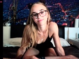 Fetish masturbation from cute blonde teen