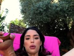 storytime-latina-babe-vanessa-sky-fucks-herself-nude-selfie