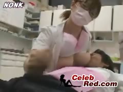 japanese-dentist-nurse-gives-handjob-to-patient