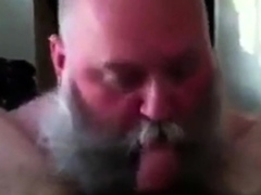 Bearded Dad Sucking Really Good