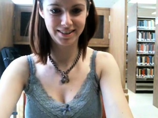 Ava Kittyn - library cam flashing