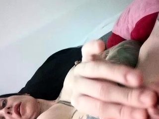 Chubby Brunette Big Boobs Dildo Masturbation